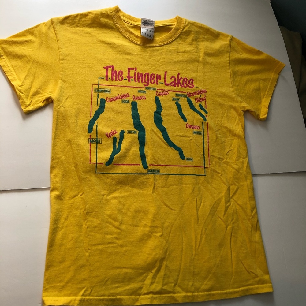 Finger Lakes New York t-shirt retro vintage style